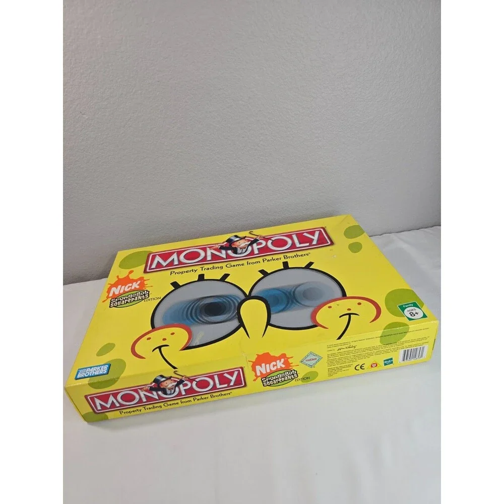Hasbro Nickelodeon Spongebob Squarepants Monopoly Collectors Edition Complete